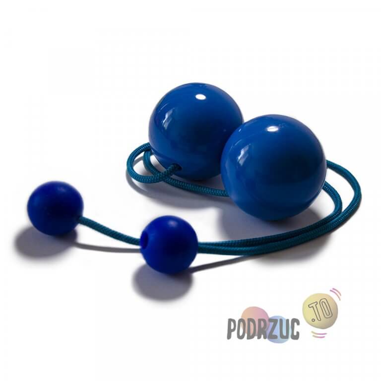 Poi Kontaktowe Play Juggling 80mm Niebieskie Podrzuc.to